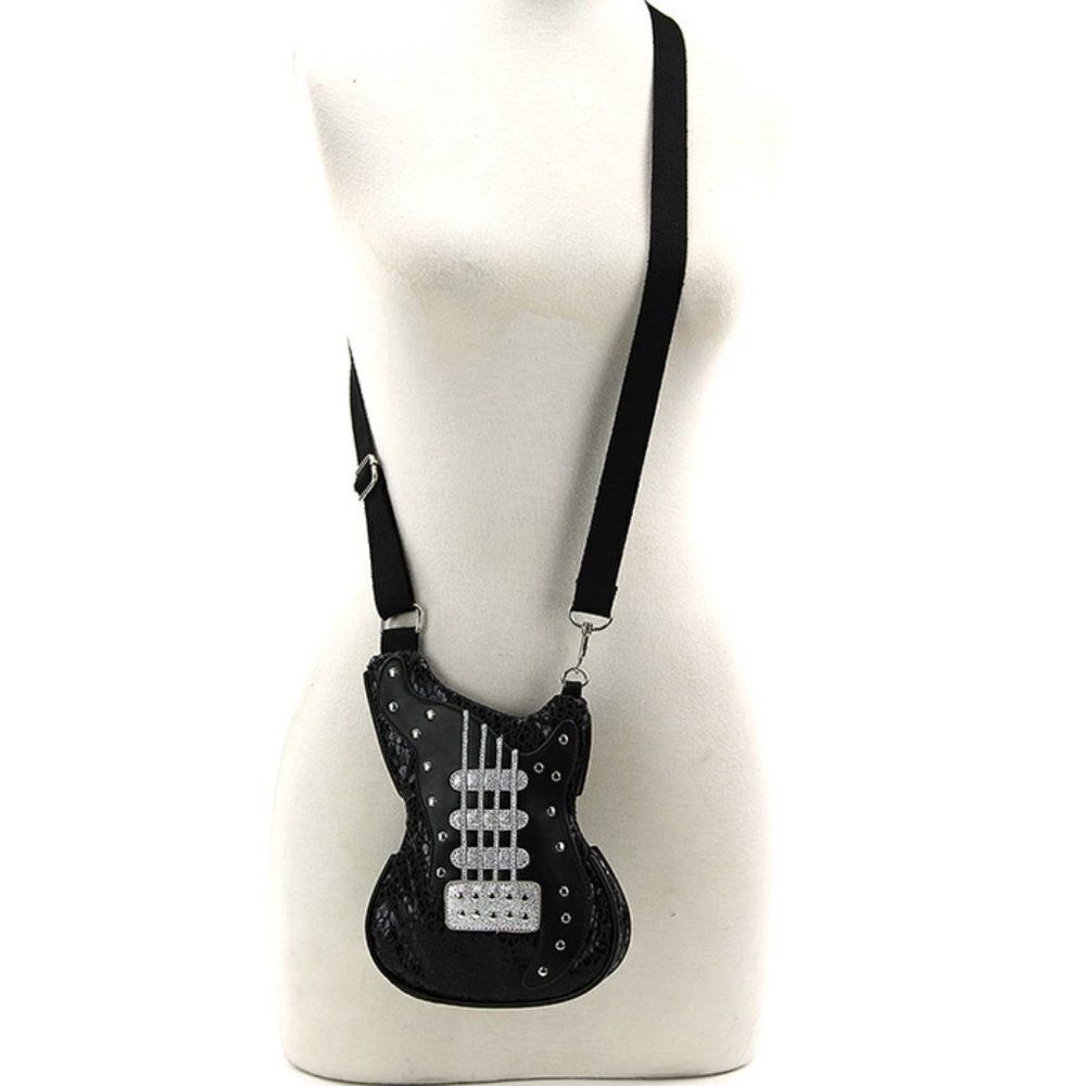 Guitar Crossbody Bag in Vinyl - HOST PICK!! - Picture 5 of 6